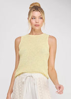 Sunny Sweater Tank