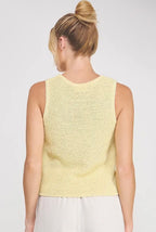 Sunny Sweater Tank