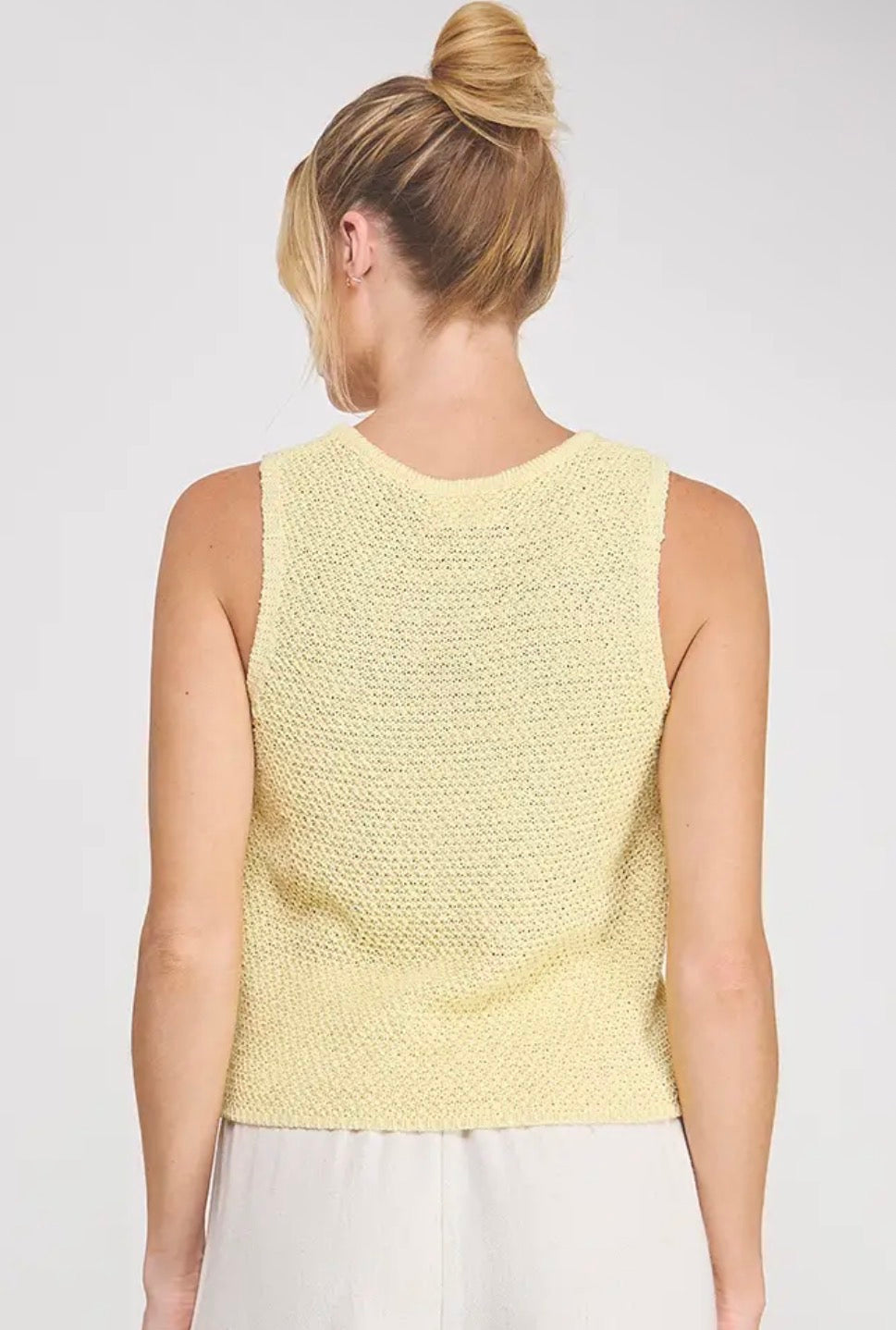 Sunny Sweater Tank