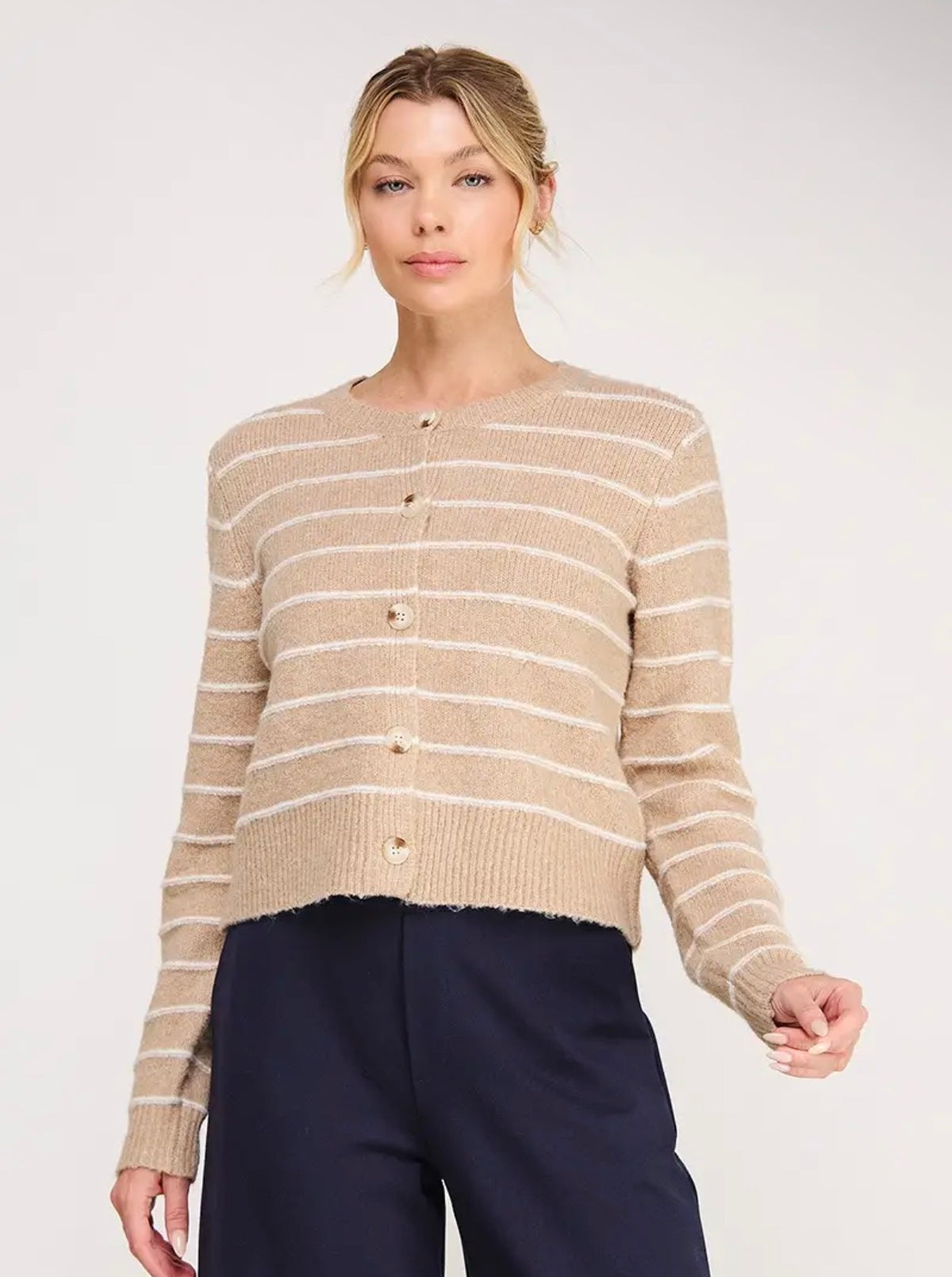 Stripe Cardi