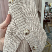 Button Sleeve Sweater