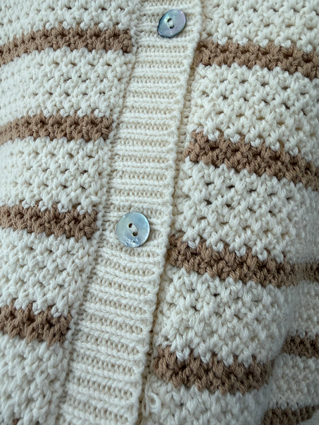 Scallop Stripe Cardi