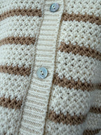 Scallop Stripe Cardi