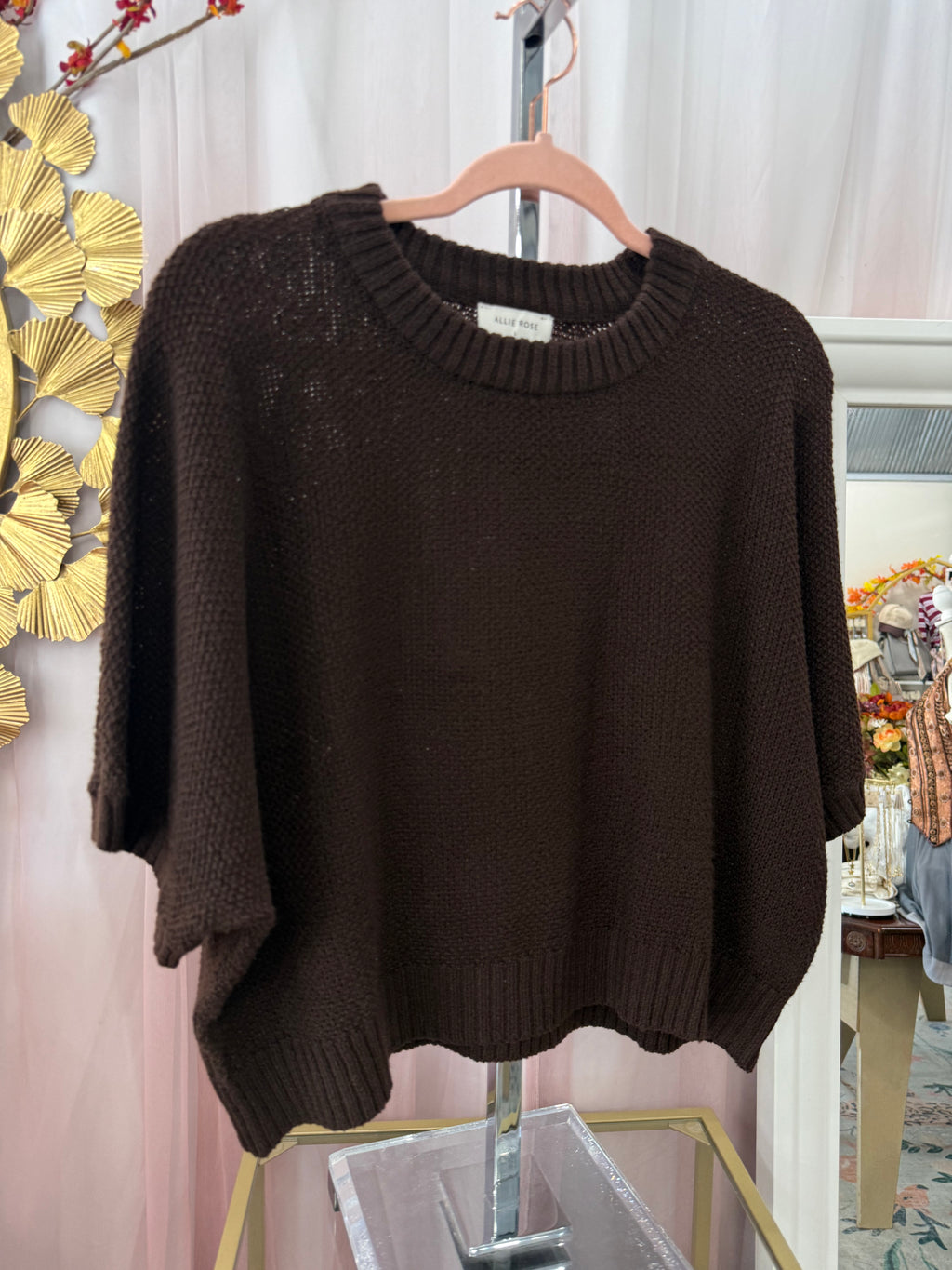 Relaxed Crop Sweater