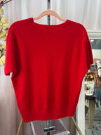 Argyle Fine Guage Sweater