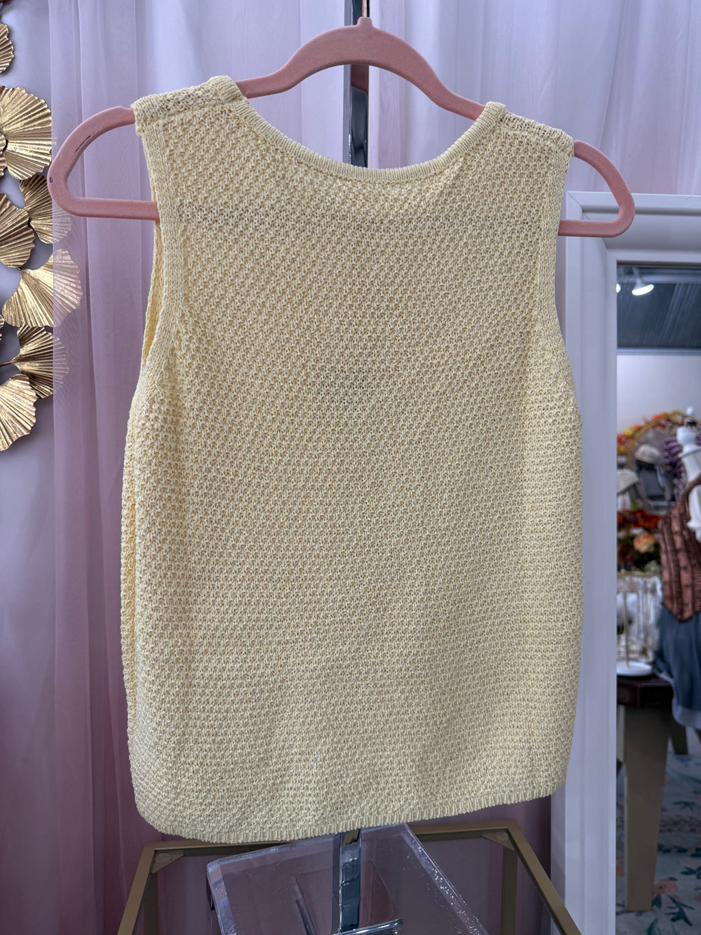 Sunny Sweater Tank