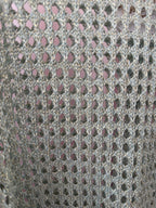 Open Weave Shimmer Top