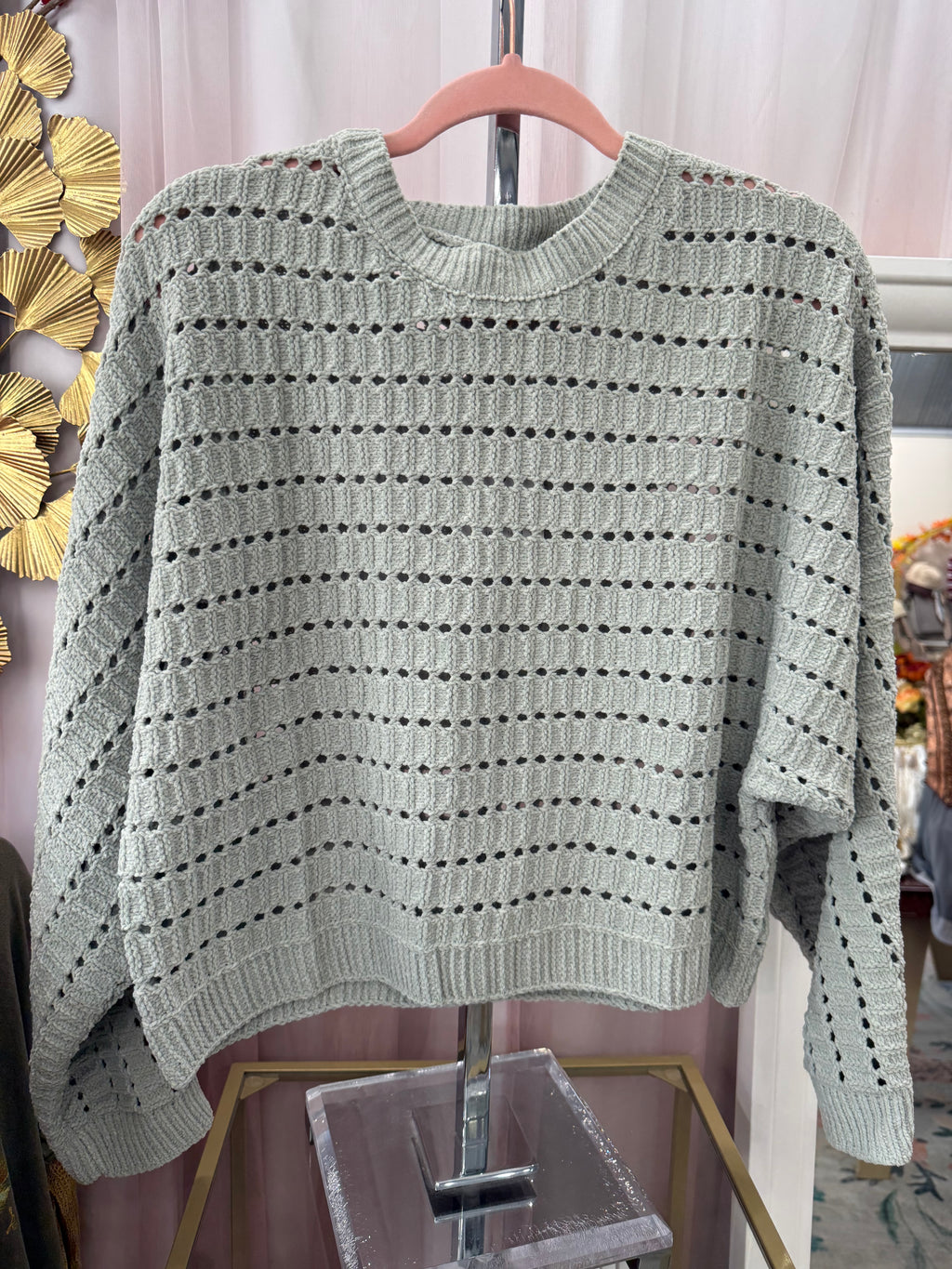 Sage Soft Sweater