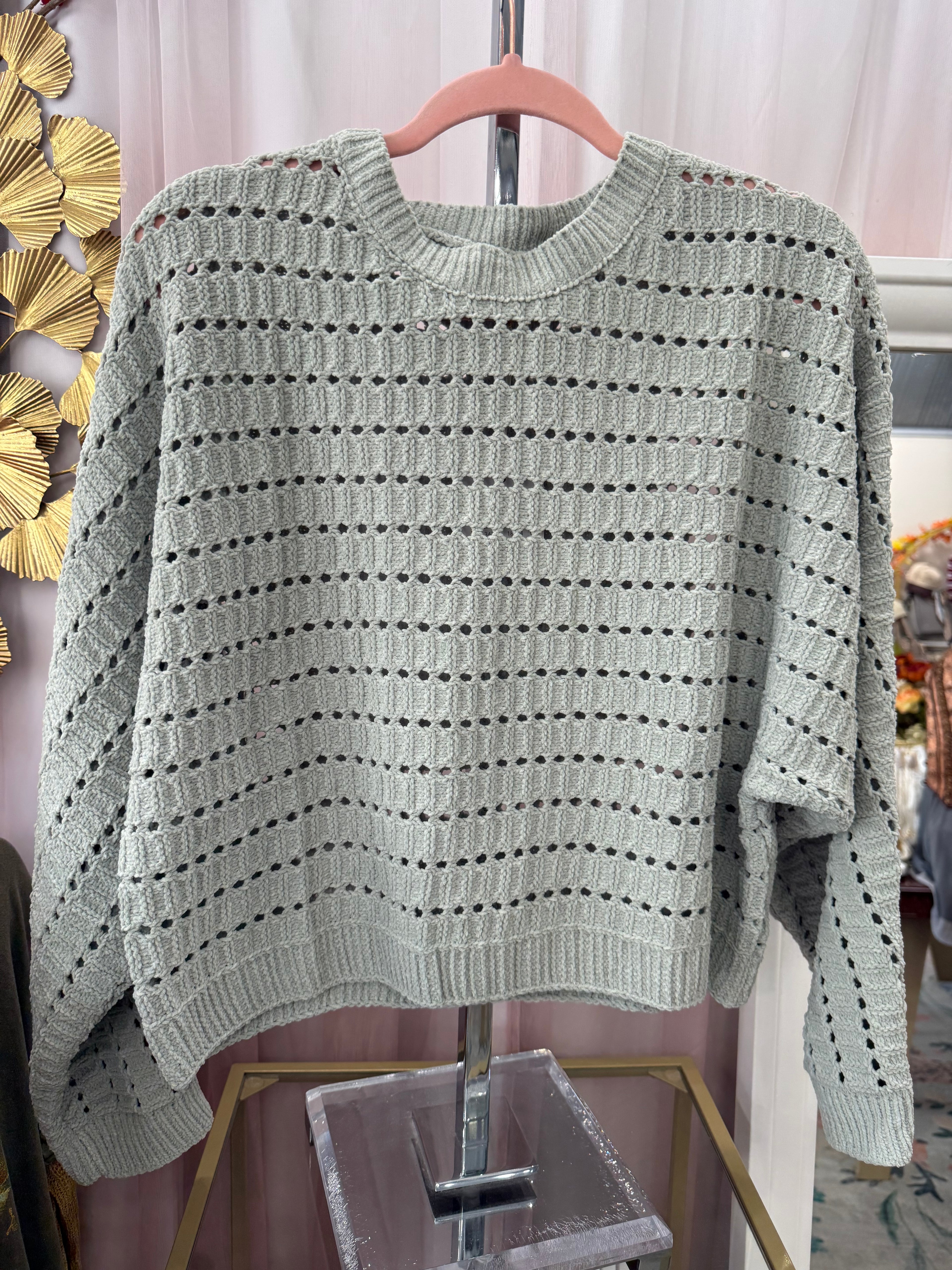 Sage Soft Sweater