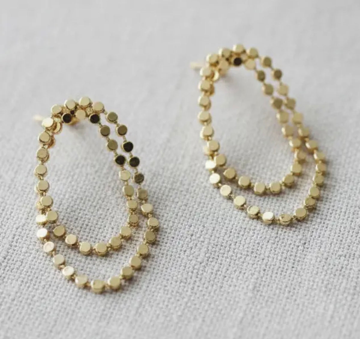 Geo Tassel Earrings