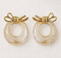 Geo Acrylic Earrings