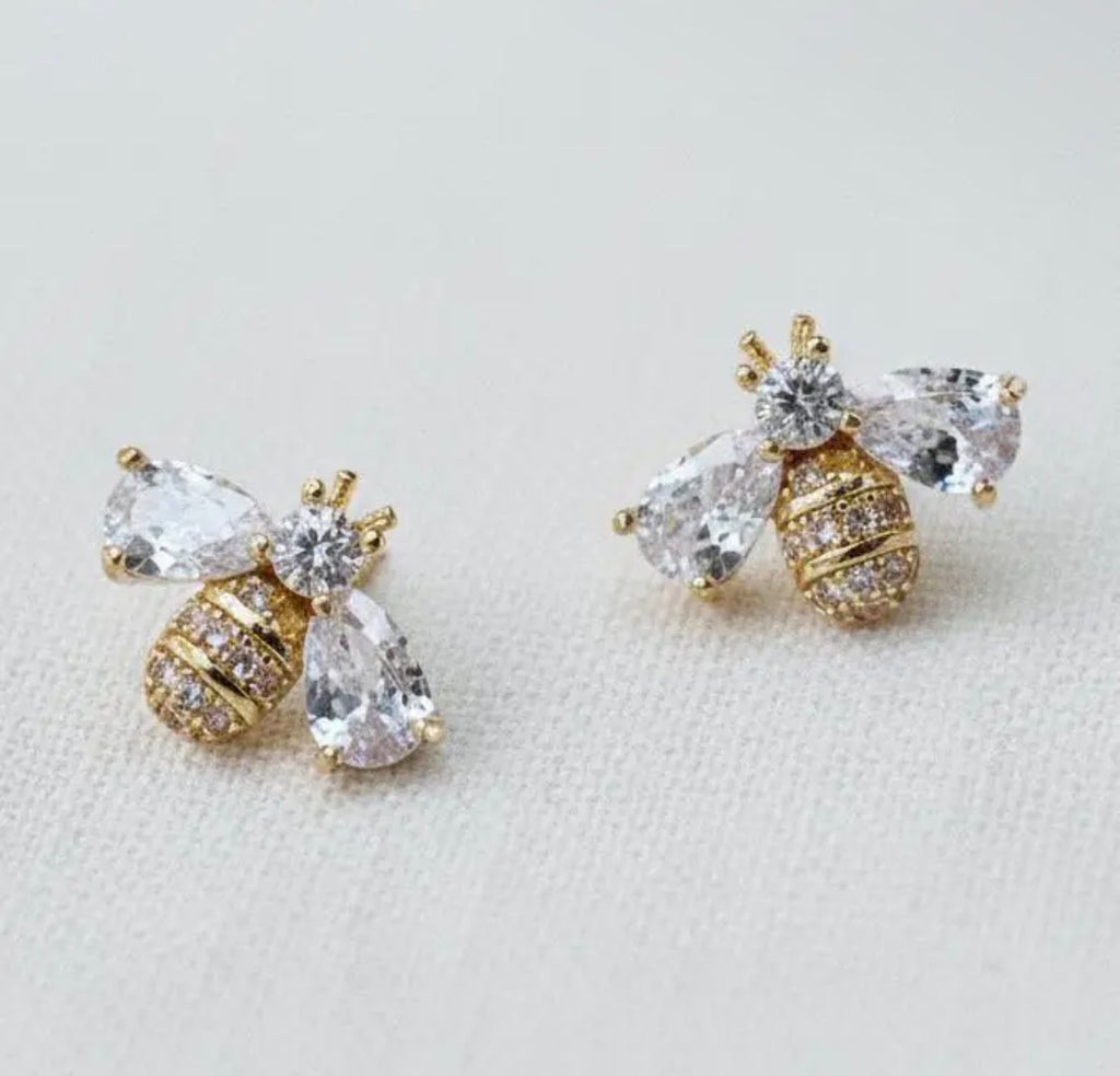 Mini Bee Studs