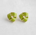 Chartreuse Studs