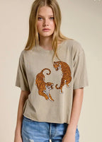 Twin Tigers Crop Tee
