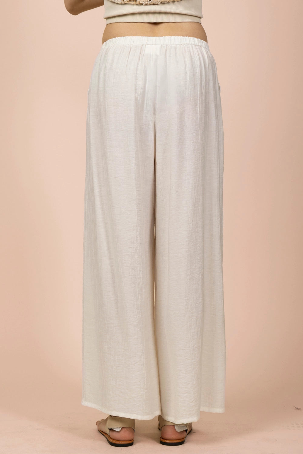 Wide Leg Woven Pant